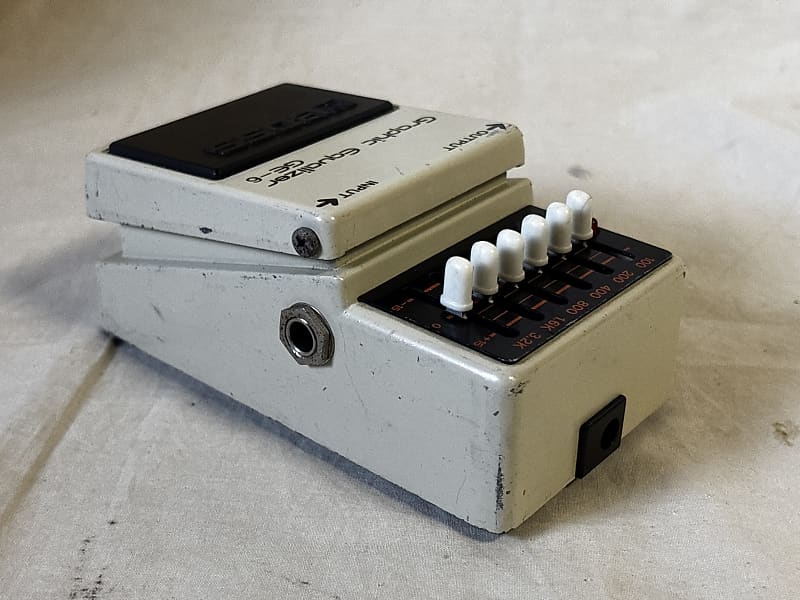 BOSS GE-6 Graphic Equalizer Metal Screw Made in Japan | Reverb