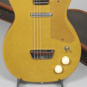 Silvertone 1357 Danelectro Model C 1956 Ginger and Tan with Original Case image 1