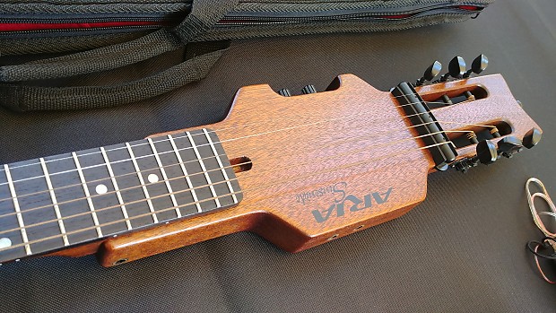 Aria Sinsonido AS-100S white Steel String Silent Electric
