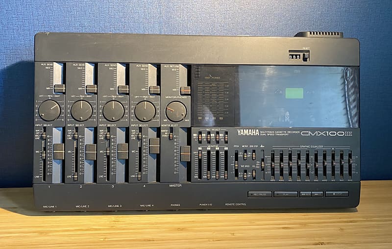 Yamaha 4-Track Cassette Tape Recorder CMX100 mk3 80s MTR