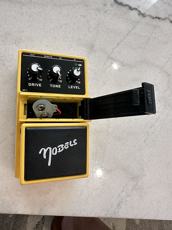 【激レア】NOBELS DT-1 ディストーション ビンテージ vintage Nobels DT-1 Distortion 1990s - Yellow | Reverb