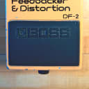 Vintage Boss DF-2 Super Feedbacker and Distortion -- Black Label; Made in Japan March 1985