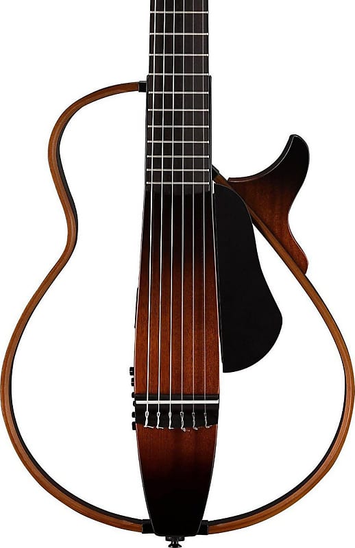 Yamaha SLG200N TBS Nylon String Silent Guitar w/Bag image 1