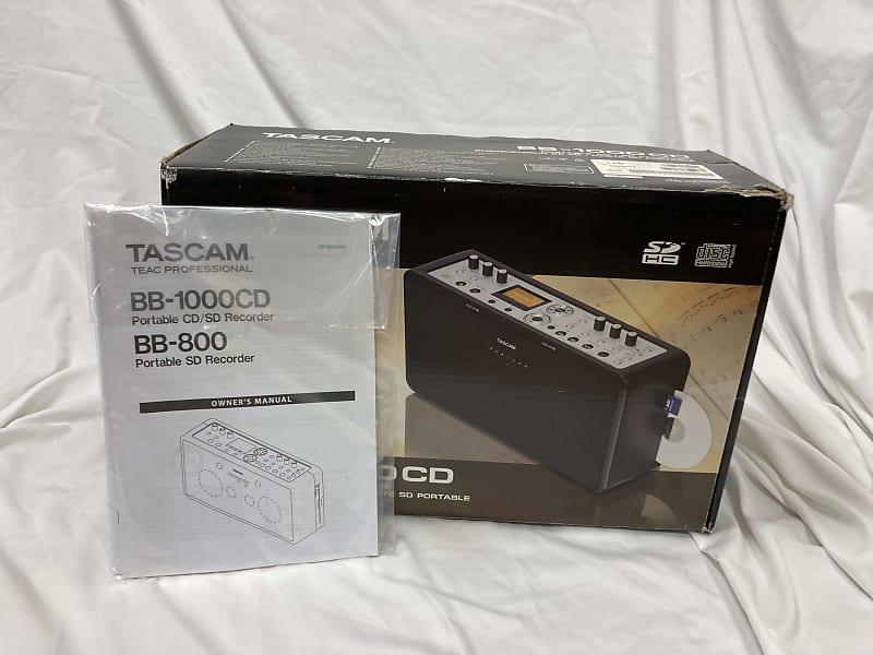 TASCAM ポータブルCD/SDレコーダー BB-1000CD★中古 TASCAM ポータブルCD/SDレコーダー BB-1000CD☆中古 TASCAM BB