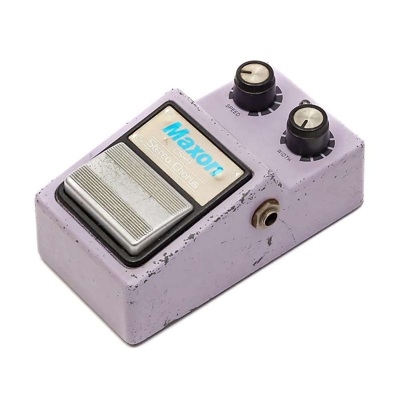 CS-9 Maxon ステレオ コーラス マクソン 日本製 白ラベル CS-9 Maxon ステレオ コーラス マクソン 日本製 白ラベル