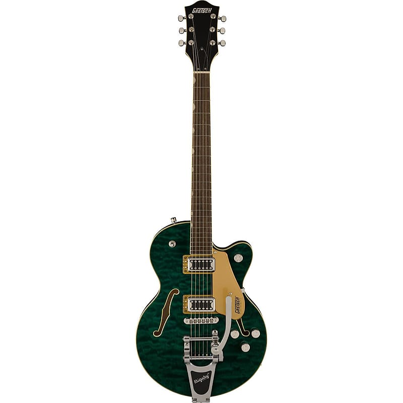 Gretsch Gretsch G5655T-QM Electromatic Center Block Jr. Single-Cut Quilted Maple with Bigsby, Mariana image 1