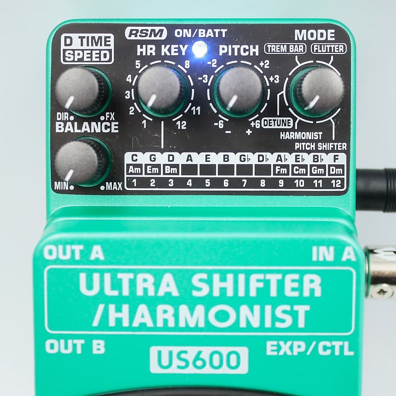 ギター Behringer US600 Behringer US600 Ultra Shifter Harmonist Pedal Demo - YouTube