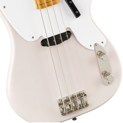 Fender Squier Classic Vibe 50s Precision Bass - White Blonde image 5