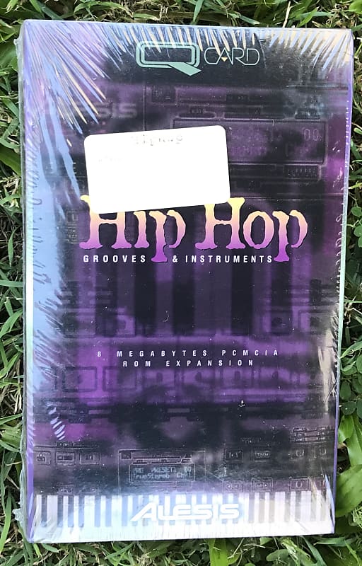 Alesis Hip Hop Q Card 1990’s still sealed in packet image 1