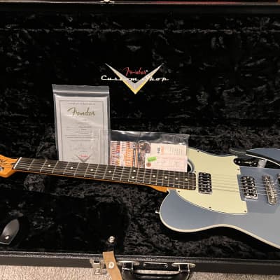 Fender Custom Shop TV Jones Telecaster NOS Blue Metallic for sale