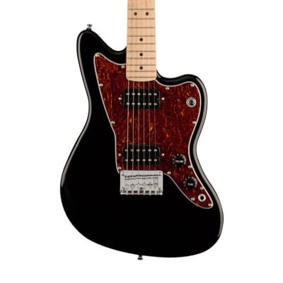Squier エレキギター Mini Jazzmaster® BLACK Squier Bullet Mini Jazzmaster HH - black Electric guitar for
