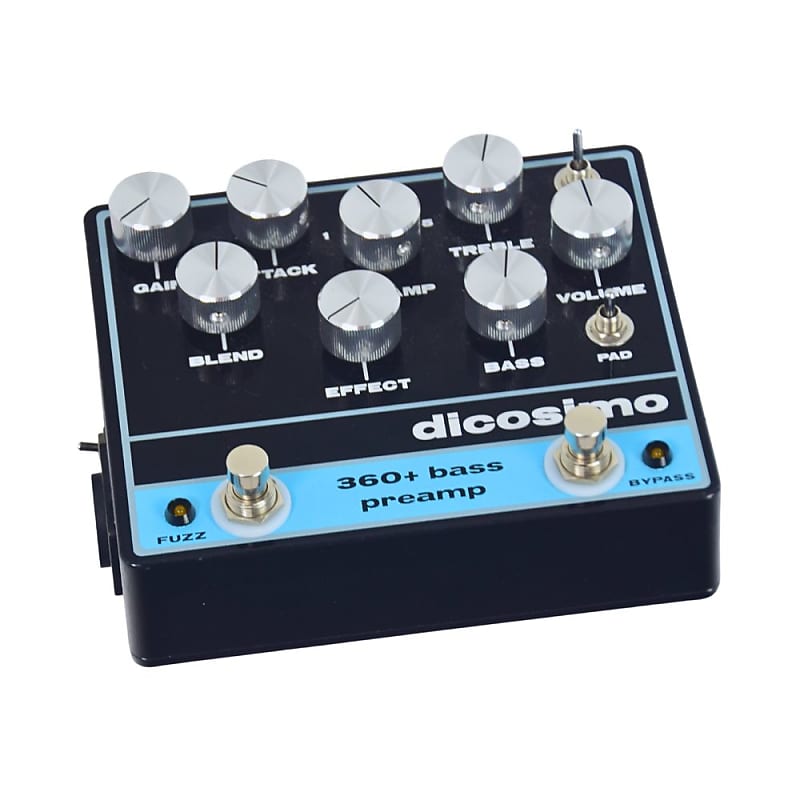 Used DiCosimo 360+ Bass Preamp Peddal | Reverb