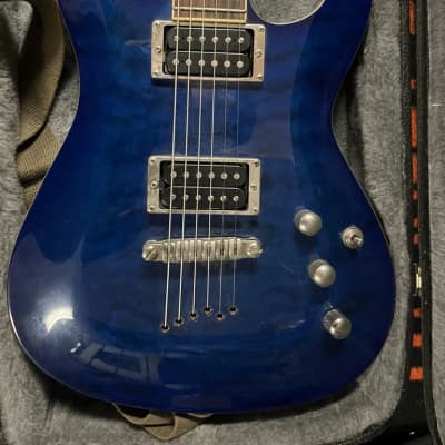 Ibanez Guitar 1990 - Blue image 4