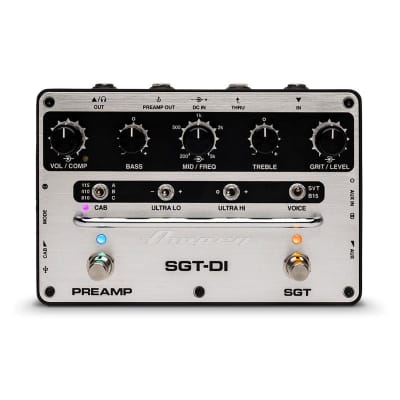 Reverb.com listing, price, conditions, and images for ampeg-sgt-di-bass-preamp-pedal-and-di