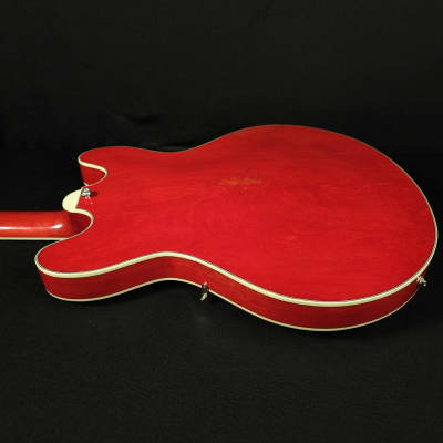 Eastman T64/V-T-RD Antique Red Varnish Thinline 5lbs. 14oz. With Case image 18
