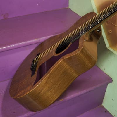2020s Blackbird Savoy Parlor/Travel Composite/Ekoa Guitar (VIDEO! Fresh Setup, Ready to Go) image 17
