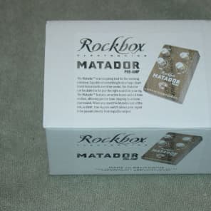 Rockbox Matador Pre-Amp 2015 Green/orange image 11