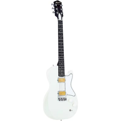 Harmony Jupiter Electric Guitar Pearl White image 5