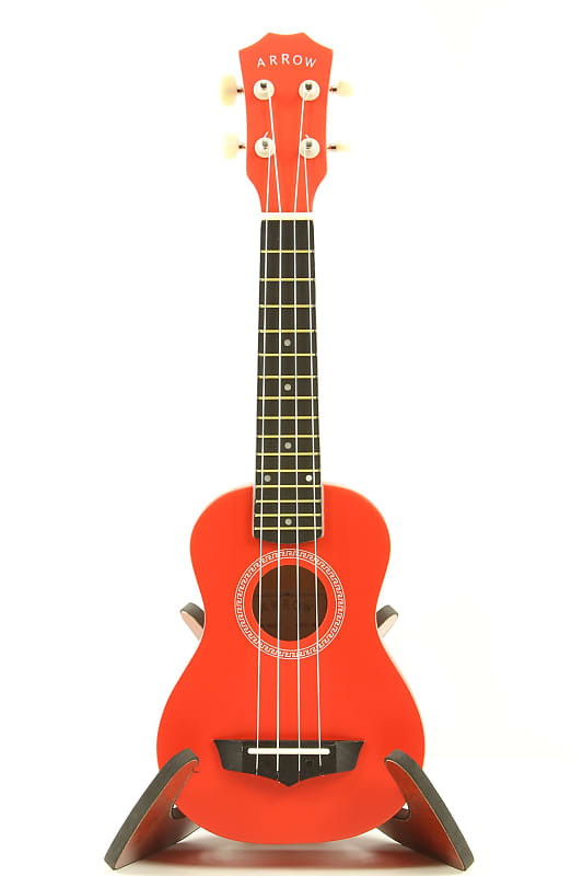 Arrow PB10 R2 Soprano Red#2 - Soprano ukulele with nylon bag image 1