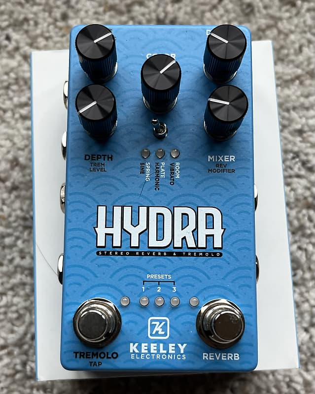 Keeley Hydra Stereo Reverb & Tremolo