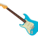 Used Fender American Professional II Stratocaster LH - Miami Blue w/Rosewood FB