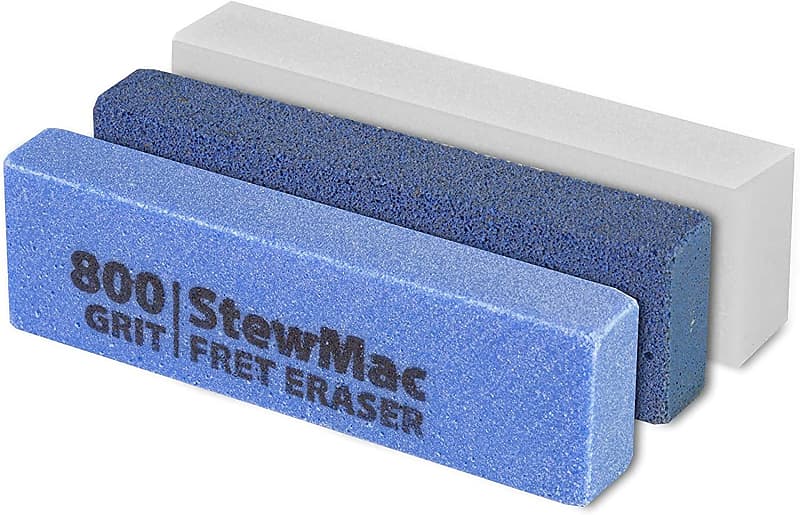 StewMac Fret Erasers, Abrasive Rubber Blocks for Polishing Reverb