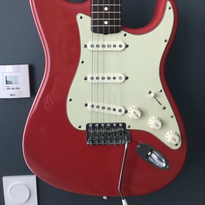 Fender Mark Knopfler Artist Series Signature Stratocaster 2004 - 2013 - Hot Red for sale