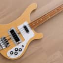1977 Rickenbacker 4001 Fretless Vintage Bass Guitar Mapleglo 100% Original w/ Case, 4003