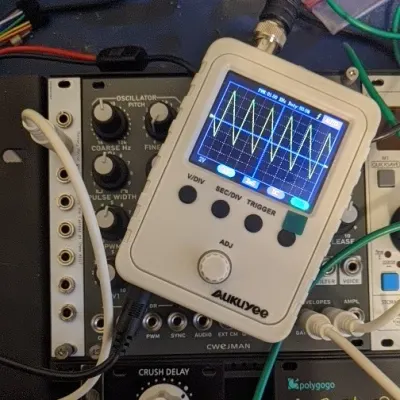 Cwejman VM-1 Voice Module with custom 4hp output expander. image 4