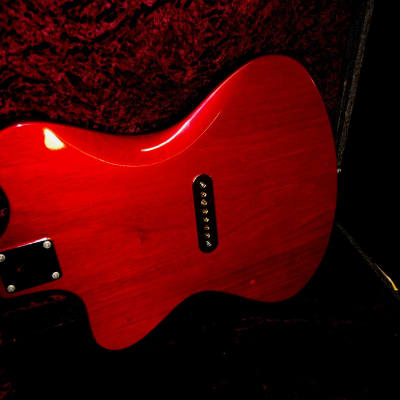 Burns LJ24 1977 Cherry Transparent.  PROTOTYPE. Extremely Rare & Collectible.  Only 25.  Handmade. image 23