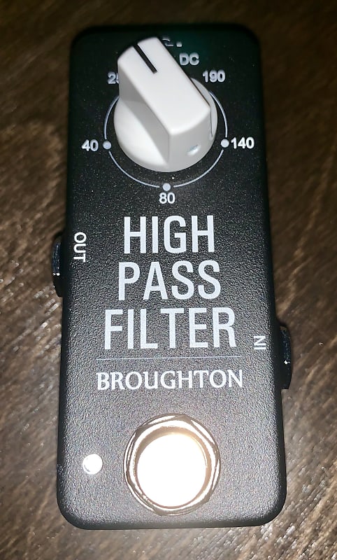 Broughton Audio HPF 2019 Adjustable High Pass Filter | Reverb