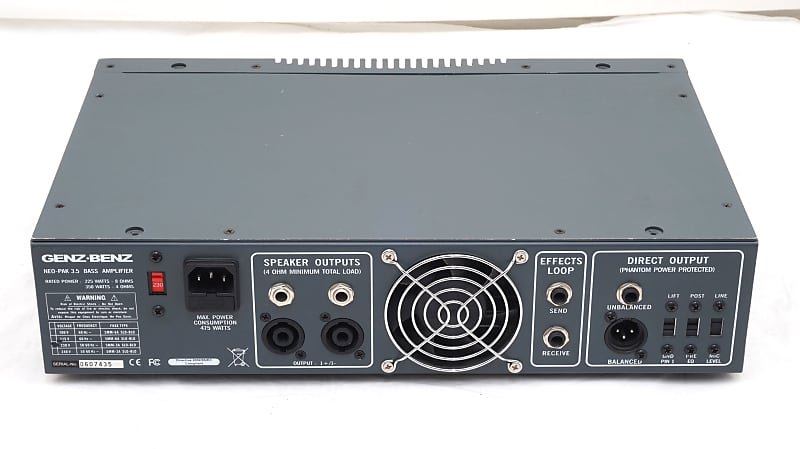 Genz Benz Neo-Pak 3.5 - Compact Ultralight Bass Head Amp | Reverb  Deutschland