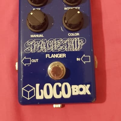 Loco Box Locobox FL-01 Spaceship Flanger Pedal 1980's Made In Japan - Very Rare With Box image 2