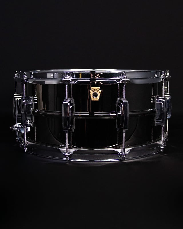 Ludwig 14" x 6.5" Black Beauty,  Smooth Shell with Imperial Lugs image 1