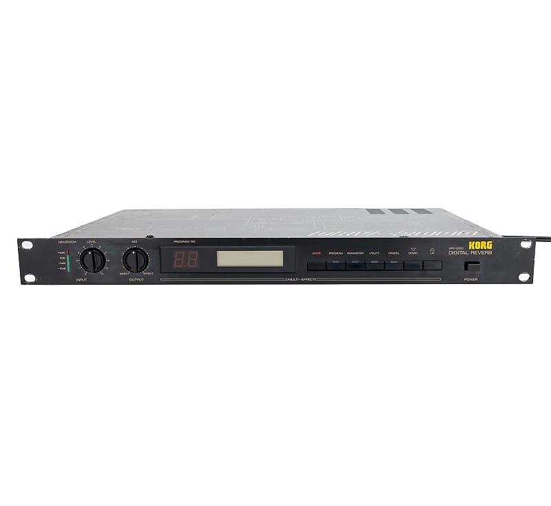 Korg DRV-2000デジタルリバーブ Korg DRV-2000 Reverb (SOS Jun 87)