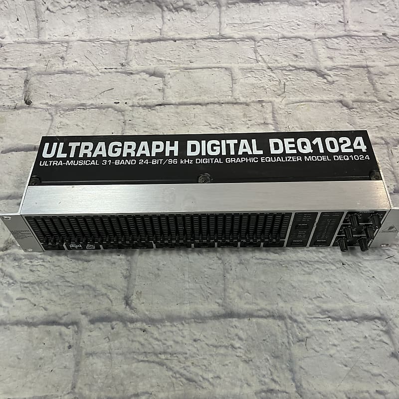 Behringer DEQ1024 Ultragraph 31-Band Digital EQ | Reverb