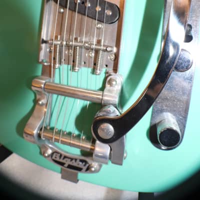 Fender American Vintage '62 ReIssue Telecaster Custom Bigsby 2012 - Thin-Skin Lacquer Sea Foam Green image 9