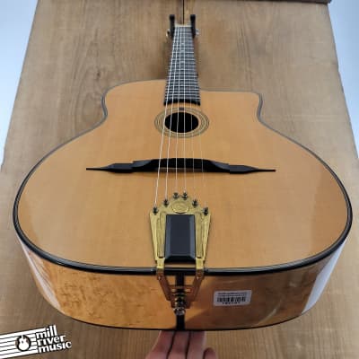 Gitane DG250M Birdseye Maple Gypsy Jazz Acoustic Guitar Used w/OHSC image 4