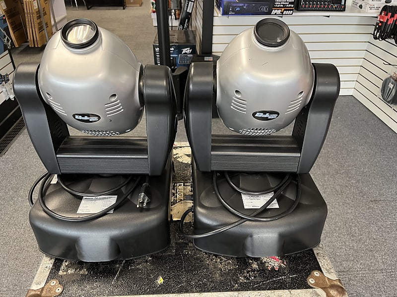 American DJ DJ Spot 250 Moving Head Light PAIR w/Case Reverb