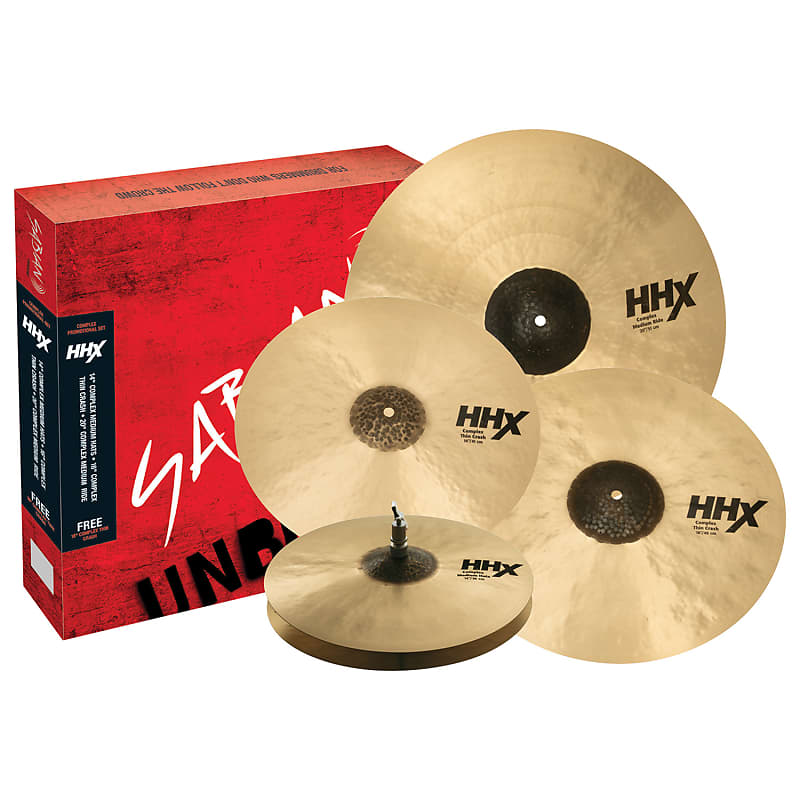 Sabian HHX Complex Promotional Cymbal Set image 1