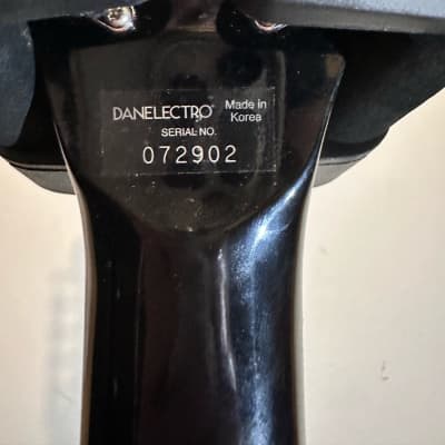 Danelectro 59X12 2019 - Present - Black image 8