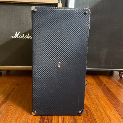 Vintage 1960’s Ampeg G-15 Gemini II Empty/Unloaded 1x15 Guitar Combo - Blue Checkered Tolex - Spring Reverb Tank Included image 12