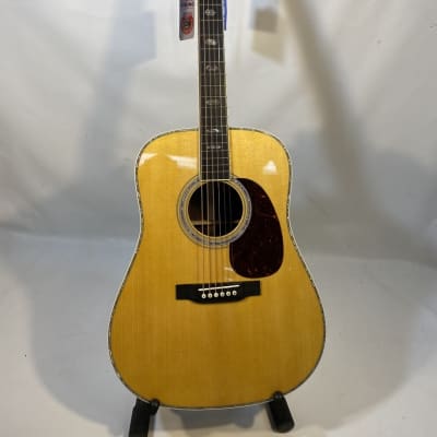 Martin D-41 Acoustic Guitar 2022 Natural image 2