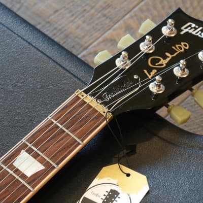 2015 Gibson Les Paul Traditional 100 Single-Cut Electric Guitar Ocean Blue image 10