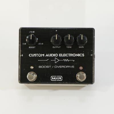 Reverb.com listing, price, conditions, and images for custom-audio-electronics-mxr-cae-boost-overdrive