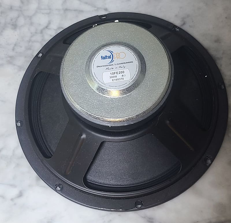 Faital Pro 10FE200 10" 4 ohm 300 watts Professional Woofer | Reverb