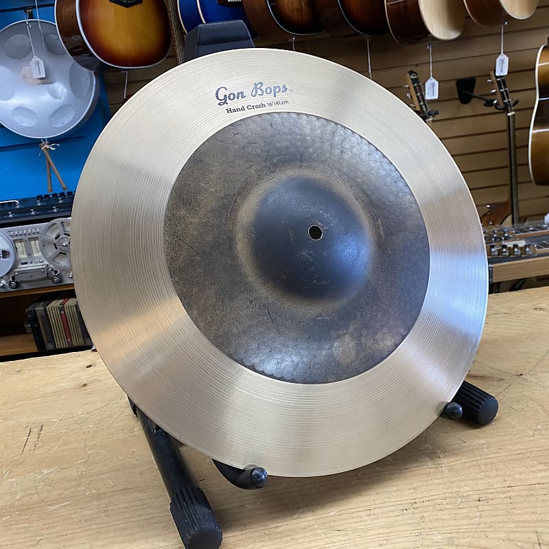 Gon Bops 16" Hand Crash Cymbal Reverb