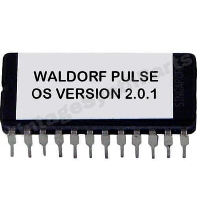 Waldorf Pulse Eprom with firmware version 2.01 OS Rom Upgrade  Update