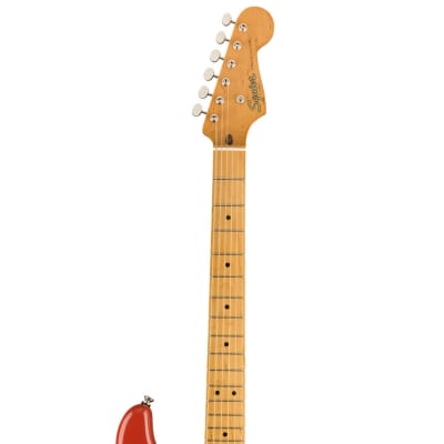 Used Squier Classic Vibe '50s Stratocaster - Fiesta Red w/ Maple FB image 5