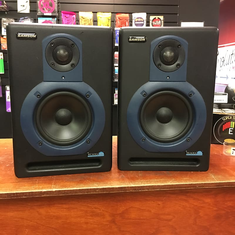 Samson Resolv 50A Studio Monitors | Reverb